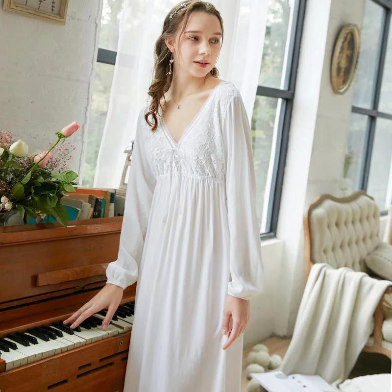 Long Seersucker Robe for Women