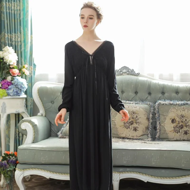 Long Seersucker Robe for Women