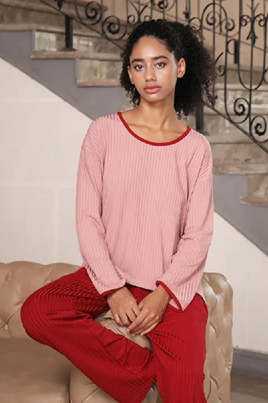 Classic Striped Long Sleeve Pajamas