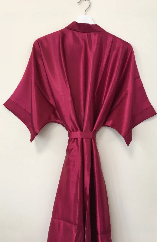 Adult Burgundy Robe